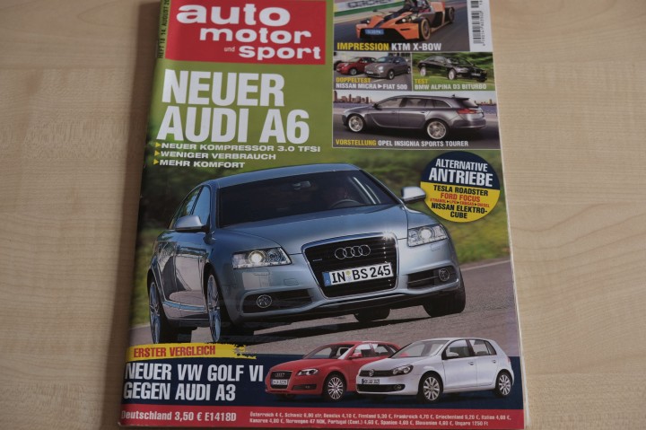 Deckblatt Auto Motor und Sport (18/2008)